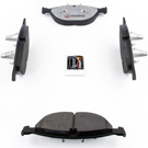 2011 Jaguar XKR Brake Pad Set 2