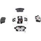 2012 Acura TSX Brake Pad Set 6
