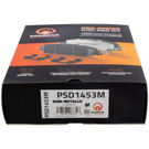 2017 Porsche Cayenne Brake Pad Set 4