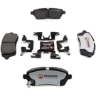 2013 Mazda 2 Brake Pad Set 6