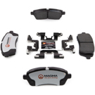 2013 Mazda 2 Brake Pad Set 1