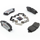 2012 Ford Fiesta Brake Pad Set 3