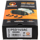 1982 Mercedes Benz 300CD Brake Pad Set 5