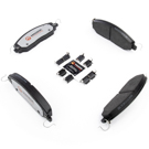 2012 Ford Mustang Brake Pad Set 3