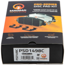 2021 Dodge Durango Brake Pad Set 4