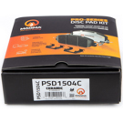 2012 Bmw 528 Brake Pad Set 4
