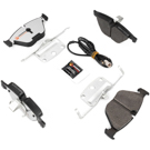 2017 Bmw 640i Brake Pad Set 3