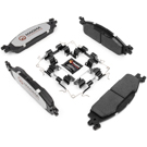 2012 Ford Explorer Brake Pad Set 3