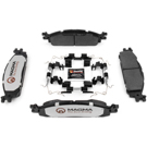 2012 Ford Explorer Brake Pad Set 1