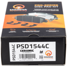 2017 Hyundai Accent Brake Pad Set 4