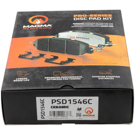 2012 Audi A8 Quattro Brake Pad Set 4
