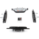 2012 Audi A8 Quattro Brake Pad Set 2