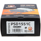 2017 Genesis G80 Brake Pad Set 4