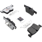 2017 Bmw 330e Brake Pad Set 3