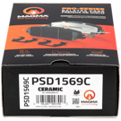 2015 Fiat 500 Brake Pad Set 4