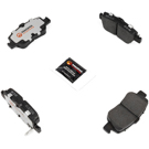 2012 Toyota Corolla Brake Pad Set 3