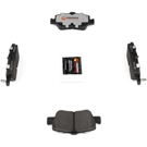 2012 Toyota Corolla Brake Pad Set 2