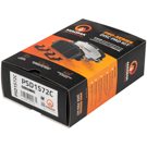 2012 Toyota Corolla Brake Pad Set 5