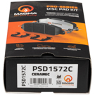 2012 Toyota Corolla Brake Pad Set 4