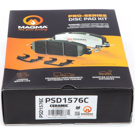 2012 Hyundai Equus Brake Pad Set 4