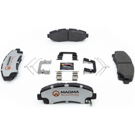 2012 Honda Ridgeline Brake Pad Set 1