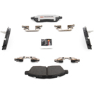 2017 Nissan Versa Note Brake Pad Set 2
