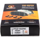 2017 Bmw 330i Brake Pad Set 4