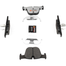 2014 Bmw ActiveHybrid 3 Brake Pad Set 2