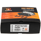2014 Bmw ActiveHybrid 3 Brake Pad Set 4