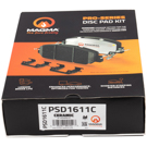 2017 Ford Flex Brake Pad Set 4