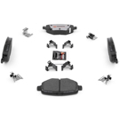 2013 Ford Flex Brake Pad Set 2