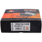 2017 Bmw 330e Brake Pad Set 4