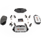 2017 Toyota Yaris Brake Pad Set 6