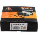 2015 Mercedes Benz ML400 Brake Pad Set 4