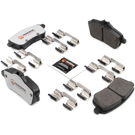 2015 Mercedes Benz ML250 Brake Pad Set 3