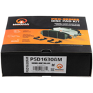 2015 Mercedes Benz ML250 Brake Pad Set 4