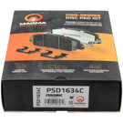 2013 Mercedes Benz E550 Brake Pad Set 4