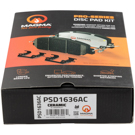 2013 Mercedes Benz GL450 Brake Pad Set 5