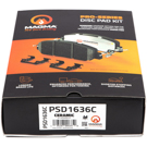 2012 Mercedes Benz ML550 Brake Pad Set 4