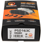 1982 Bmw 633csi Brake Pad Set 5