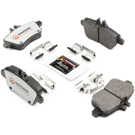 Magma Mercedes Benz Brake Pad Set PSD1646AM