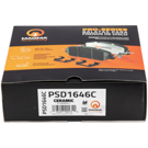 2016 Mercedes Benz B250e Brake Pad Set 4