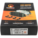 Magma PSD1648M Brake Pad Set 4