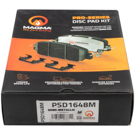 2012 Bmw M6 Brake Pad Set 4