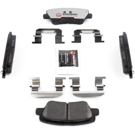 2017 Cadillac ATS Brake Pad Set 2