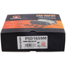 2017 Cadillac ATS Brake Pad Set 4