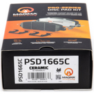 Magma PSD1665C Brake Pad Set 4