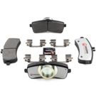 2017 Mercedes Benz SL65 AMG Brake Pad Set 6