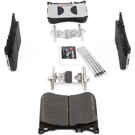 2017 Mercedes Benz S550e Brake Pad Set 2