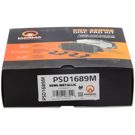 2019 Mercedes Benz S450 Brake Pad Set 4